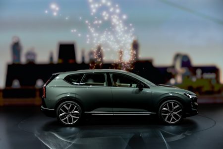 Volvo’s EX60 lands, with one model looking a little Cross (Country) Volvo EX60 main