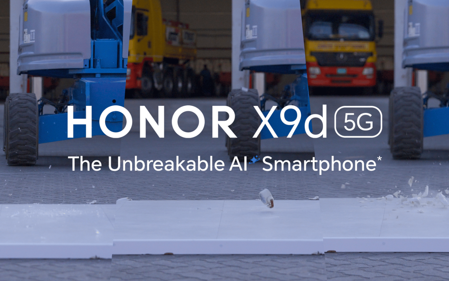 HONOR breaks Guinness World Records title with the Unbreakable AI Smartphone, HONOR X9d HONOR X9d world record holder