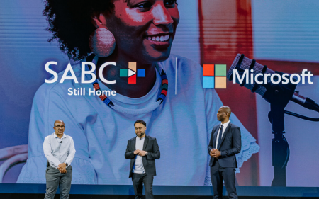 SABC+ Microsoft AI header