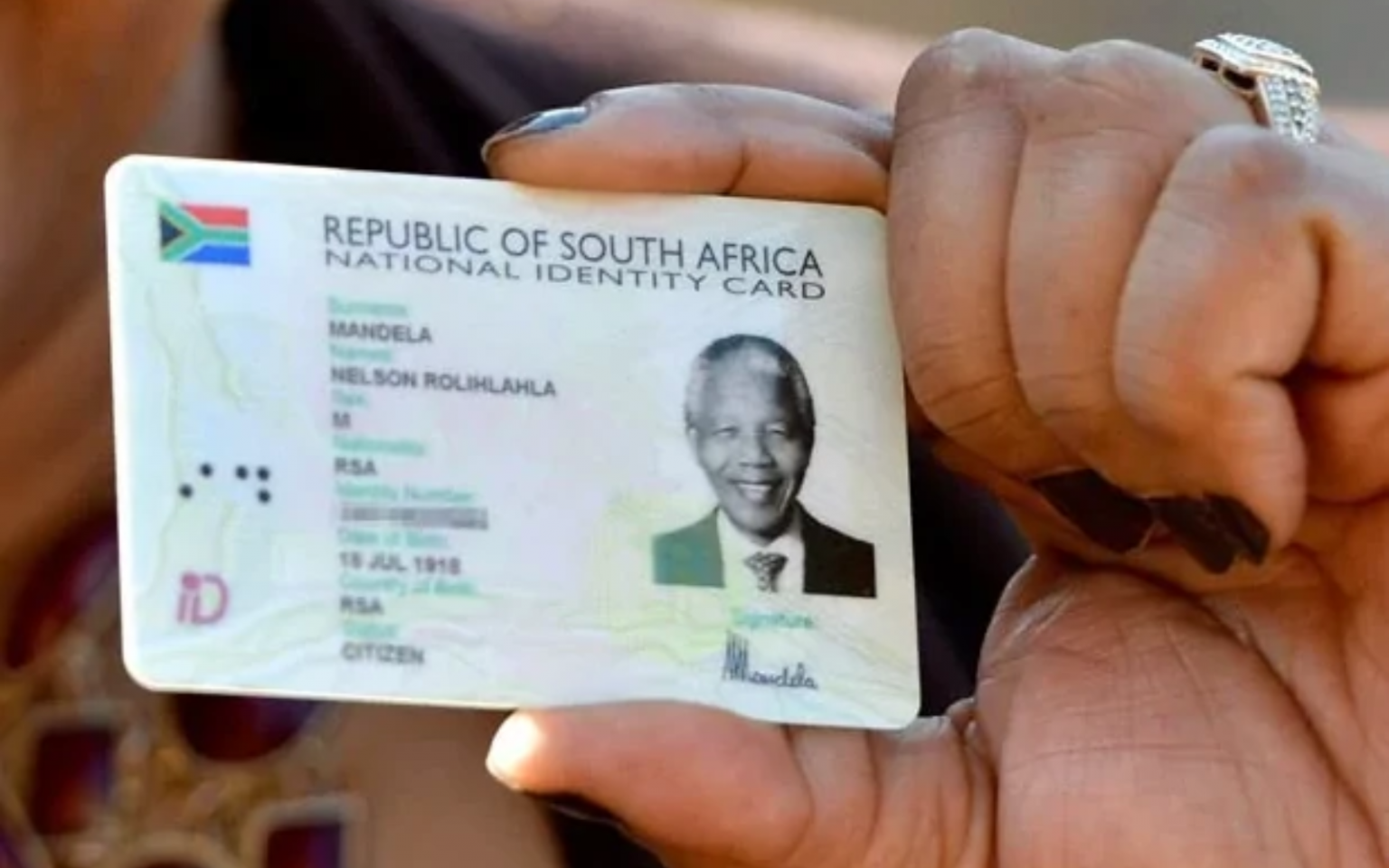 South Africans could get a new digital ID before the end of the year South African ID (digital ID) header