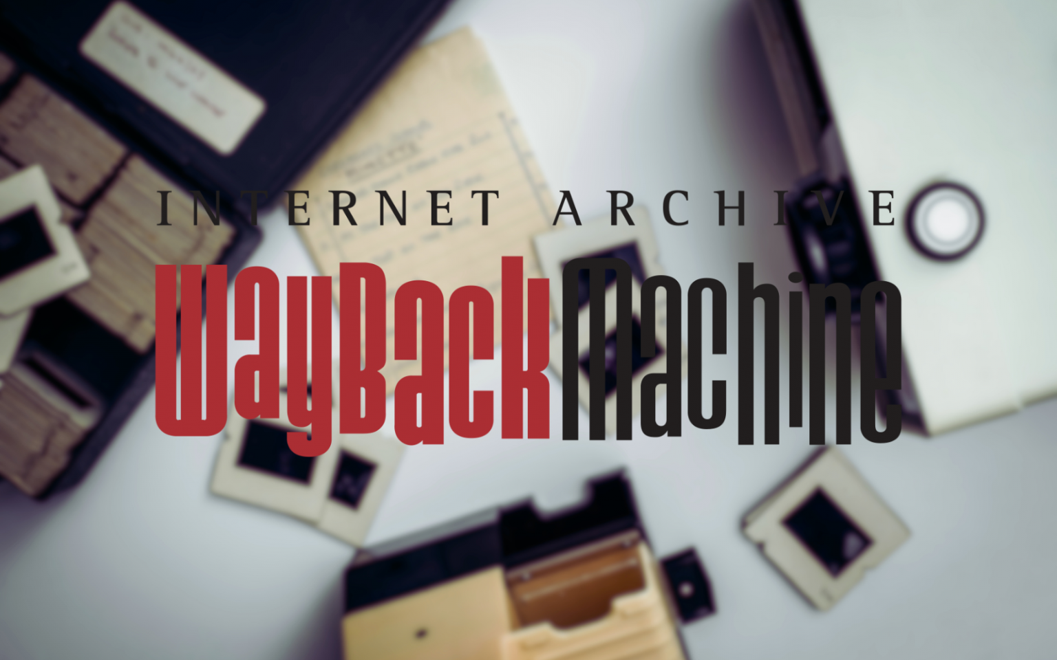 Wayback Machine header, Internet Archive