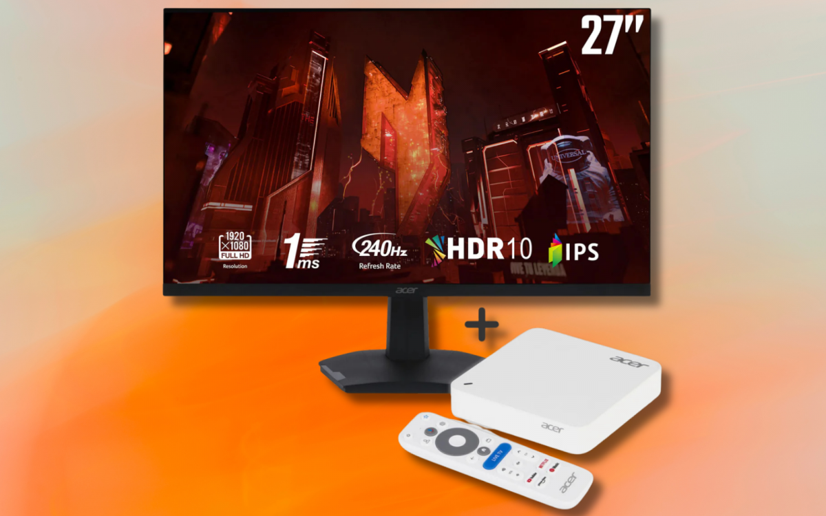 Acer's locally-made 240Hz gaming monitor gets a big discount, plus a ...
