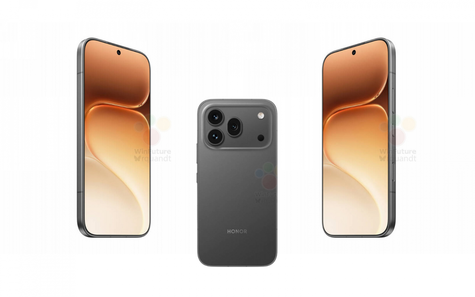 Honor 600, 600 Pro leaked renders surface with specs in tow Honor 600 series leaks (WinFuture) header