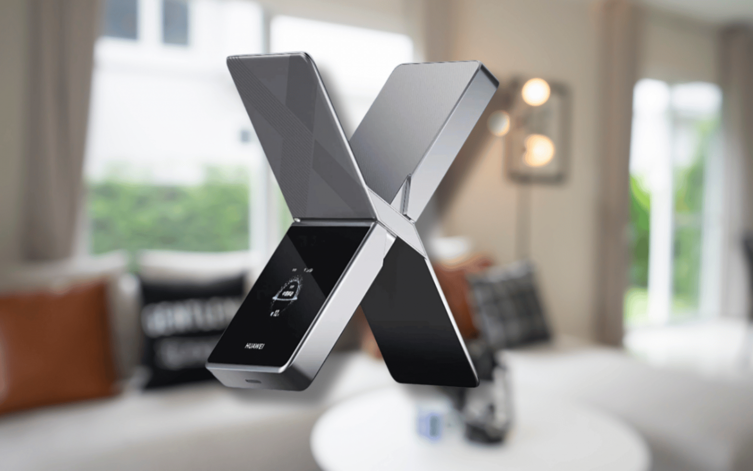 The Huawei Mobile WiFi X lives up to its name Huawei Mobile WiFi X