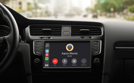 WhatsApp beta brings native messaging to CarPlay, but keeps things (mostly) safe WhatsApp CarPlay header