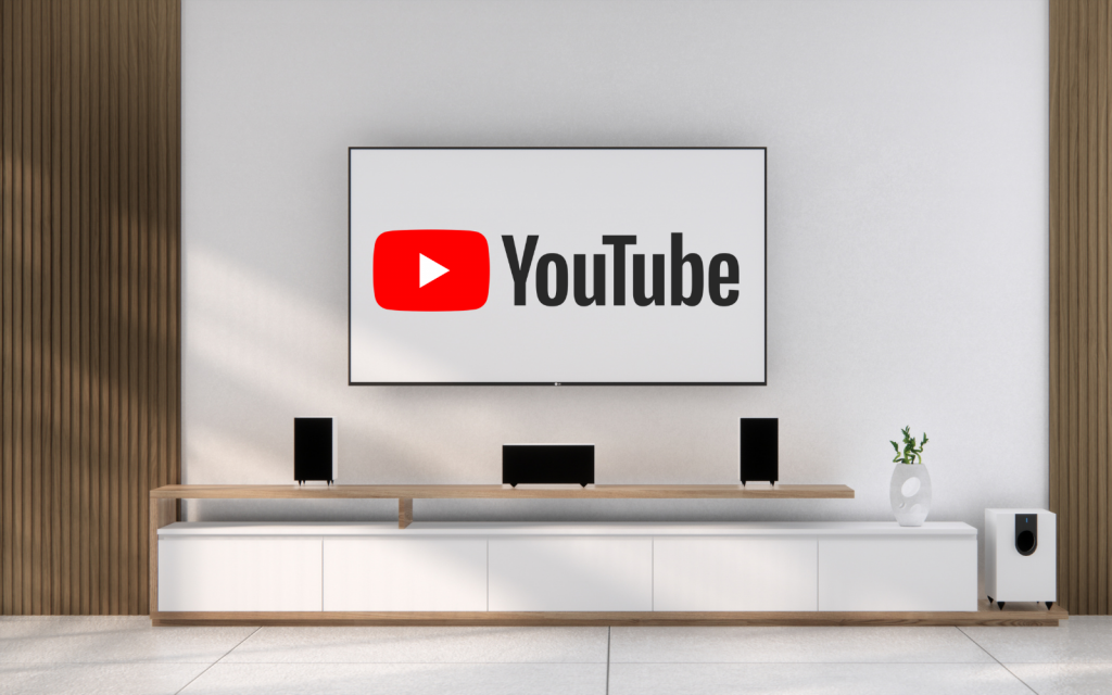 YouTube on TV header