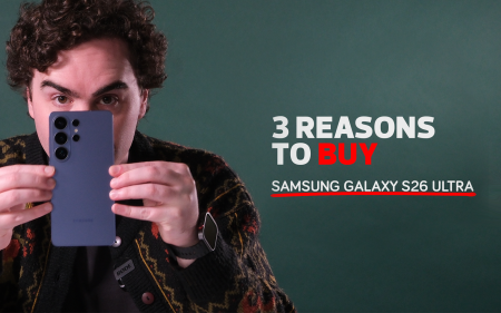 Samsung Galaxy S26 Ultra in Cobalt Violet