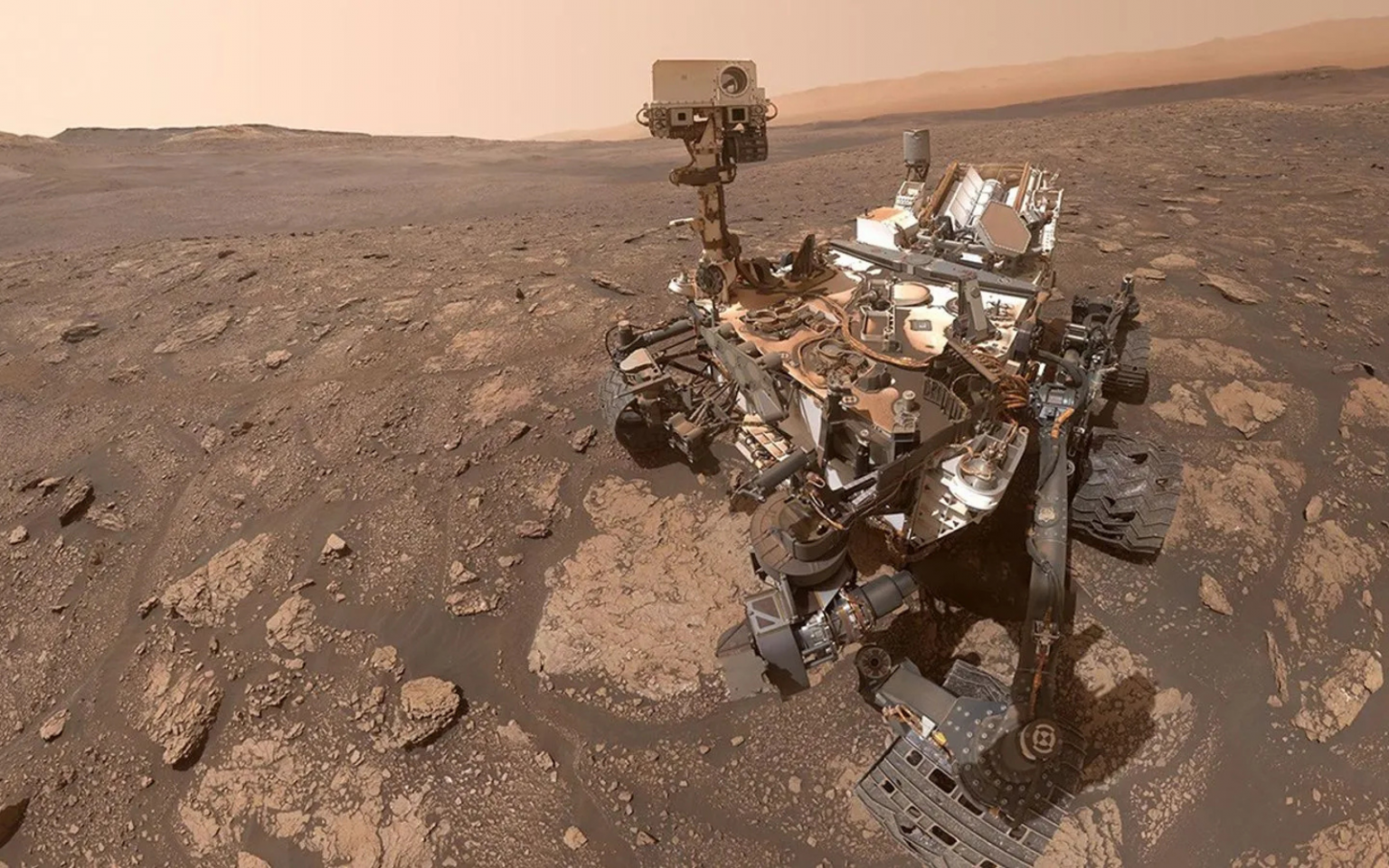 NASA Curiosity Rover header