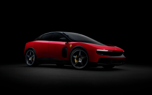 Ferrari’s new EV in one word: Oops The Ferrari Luce in red