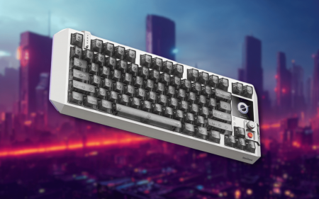 The MelGeek Centauri80 hall effect gaming keyboard