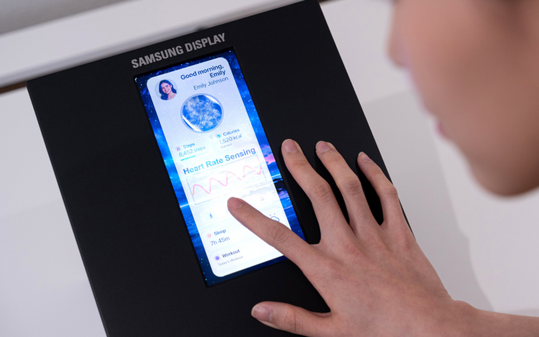 Samsung OLED health tracking header
