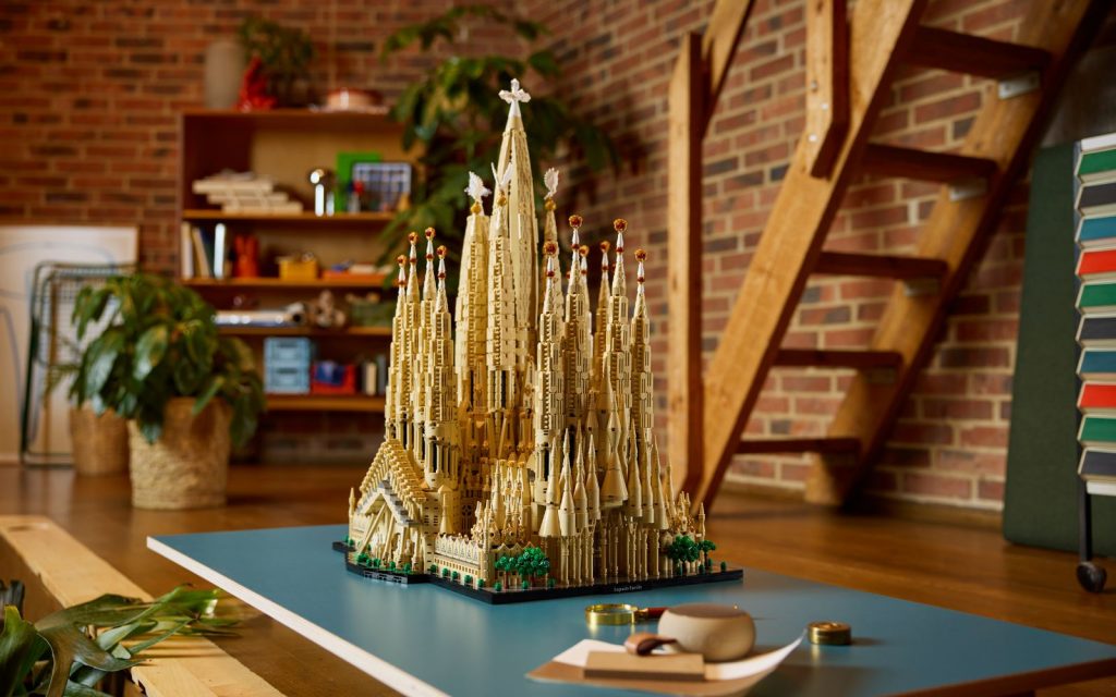 Lego Sagrada Família set