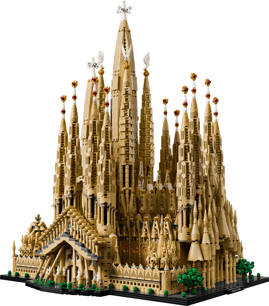 Gaudi's Sagrada Família is Lego's largest set ever