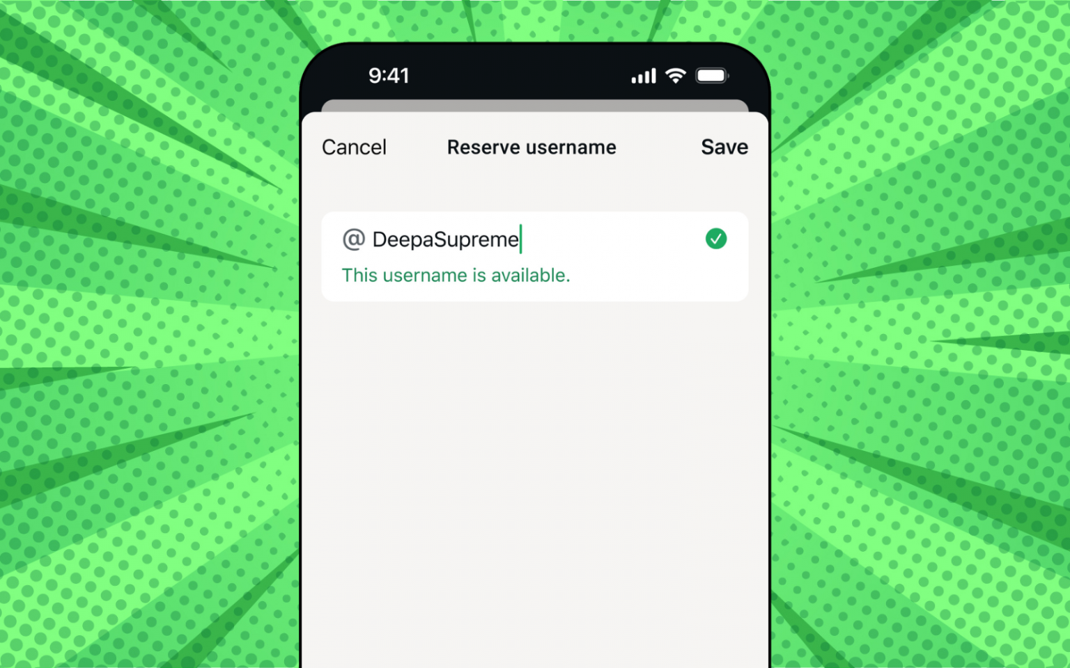 You can now reserve your WhatsApp username WhatsApp usernames reservation header