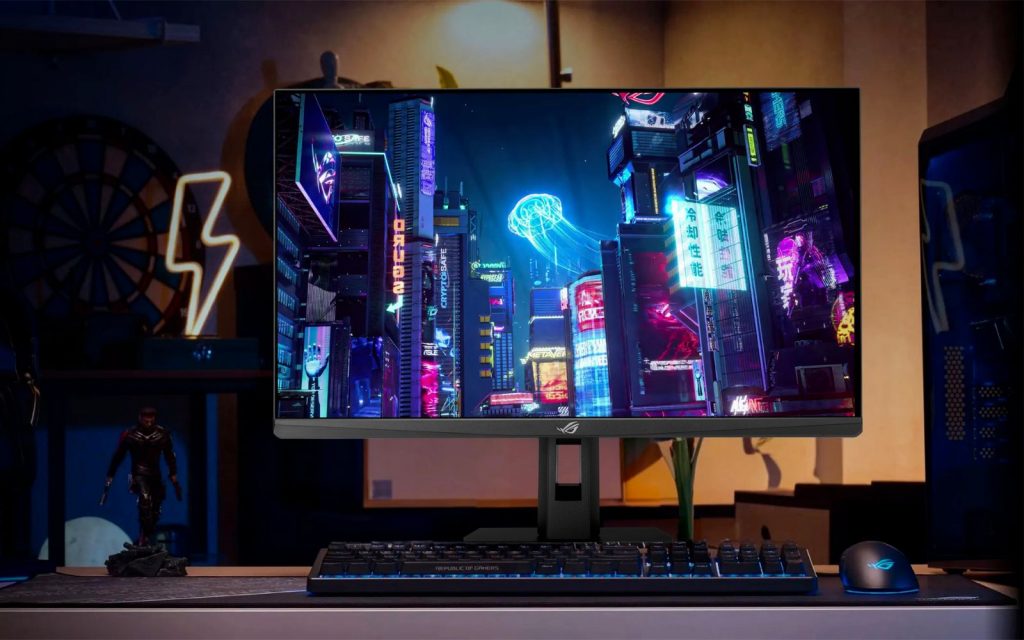 Asus unveils the ROG Strix XG27UCMG, a 27in 4K tri-mode gaming monitor Asus ROG Strix XG27UCMG monitor