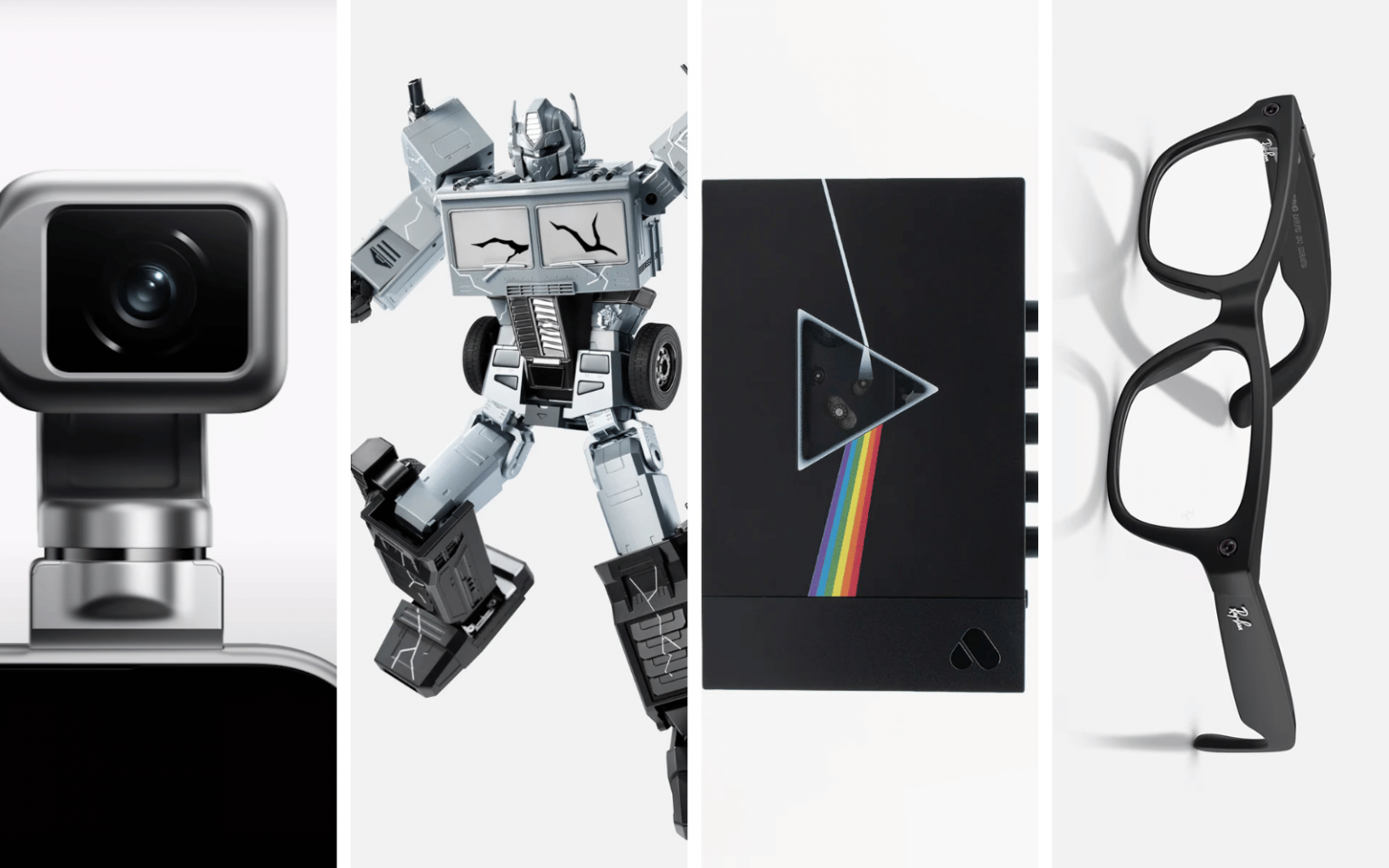 Light Start: Robot Phone rises, Optimus Prime falls, Meta’s glasses back off, and Pink Floyd rewinds Light Start Robot Optimus