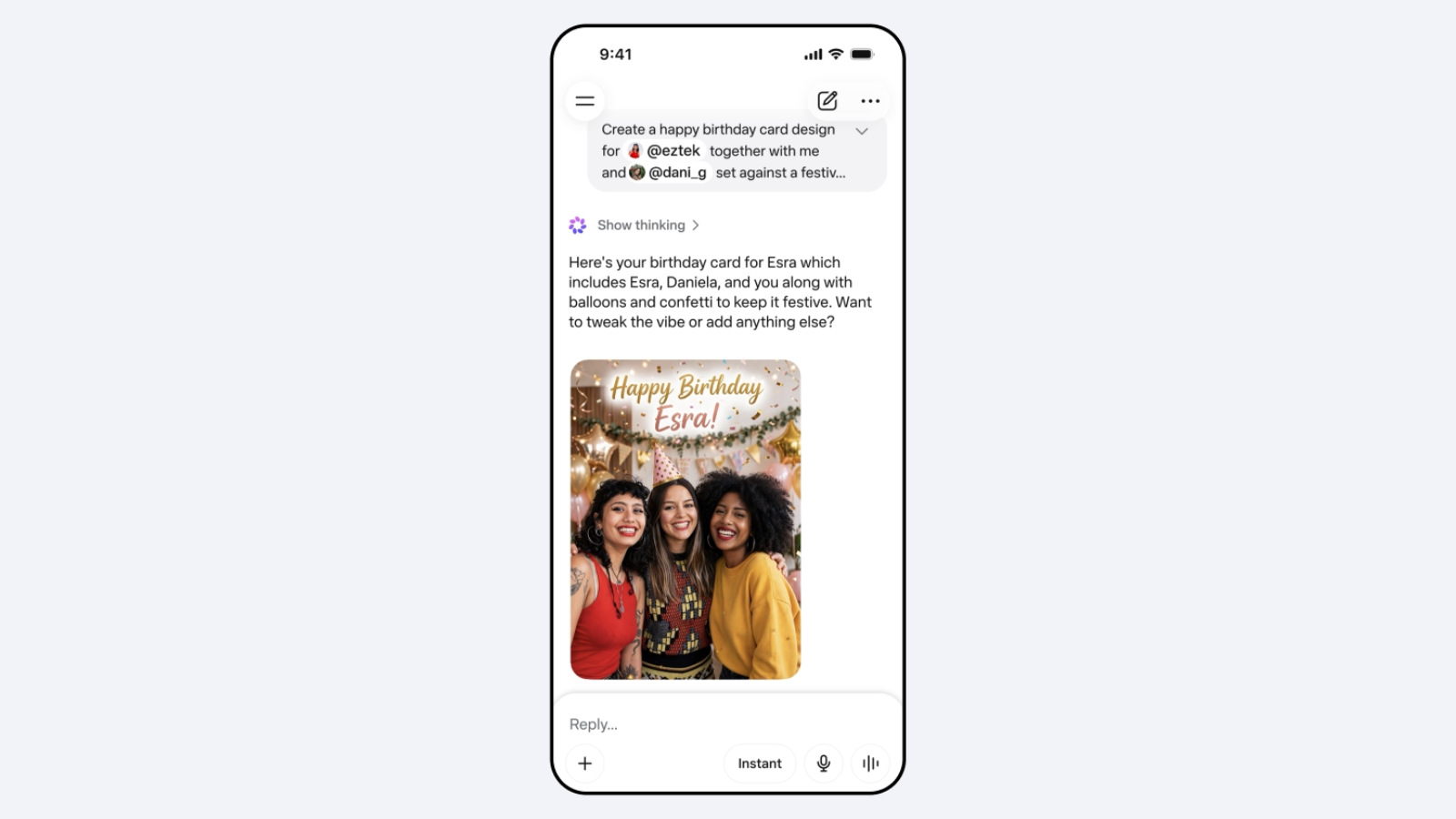 Meta Muse Image Instagram inspiration intext