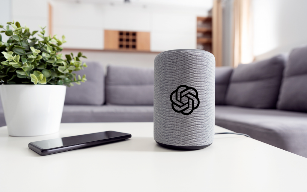 OpenAI smart speaker header