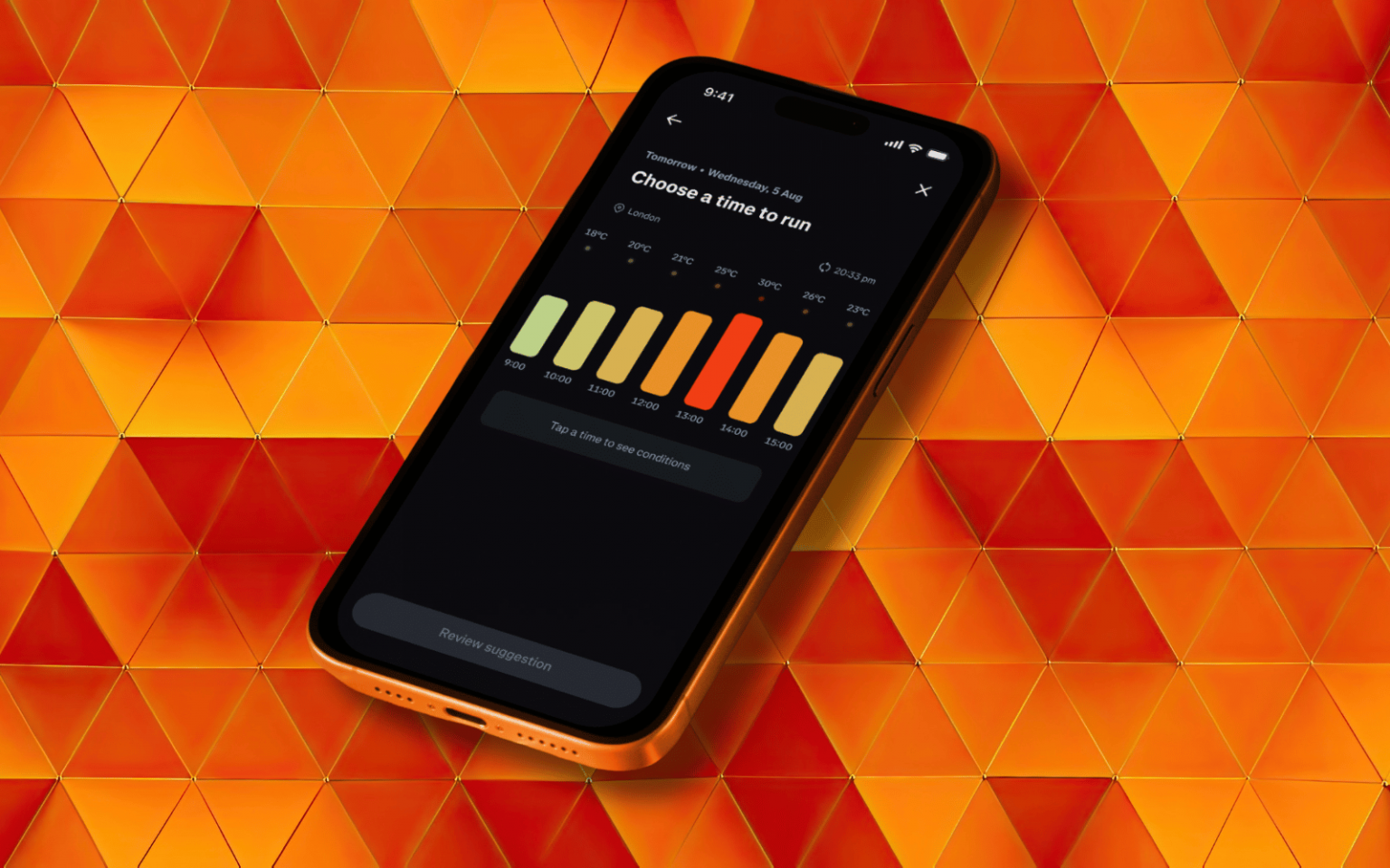 Runna app humidity