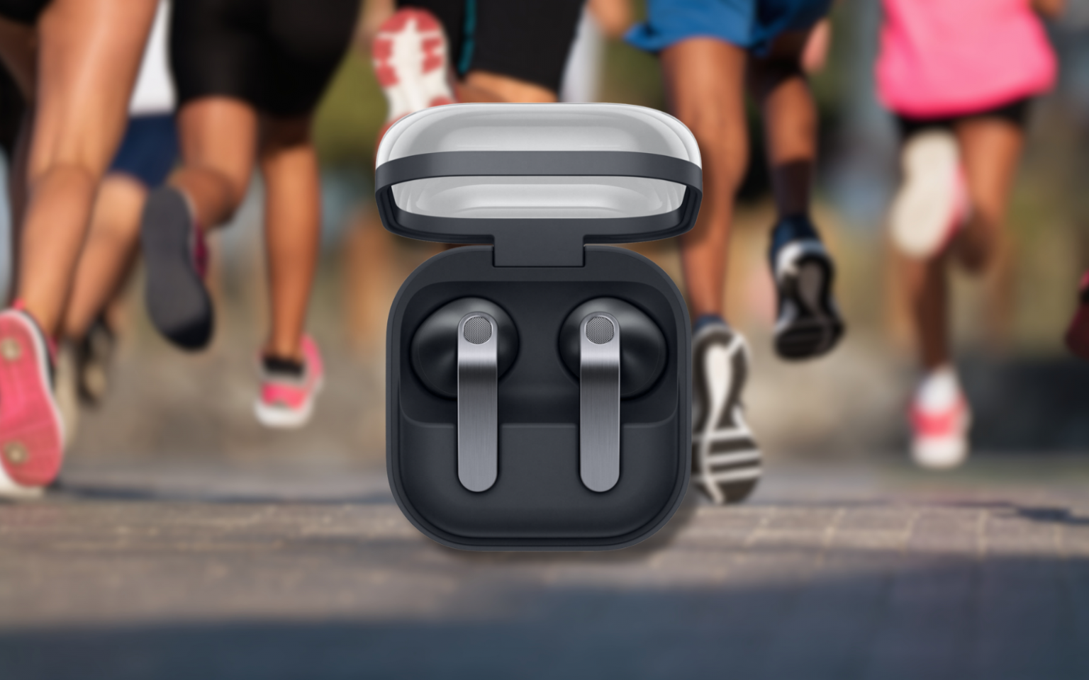 Samsung Galaxy Buds running header