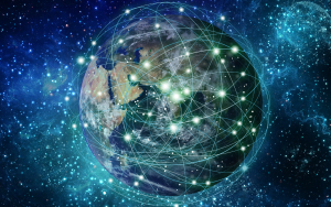 There are already 16,000 satellites in Earth’s orbit. How will we manage the next 100,000? Satellites, Earth header