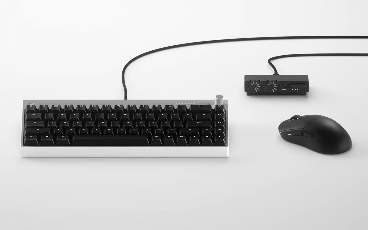 Wallhack finally announces new gaming mouse and 65% Hall-effect keyboard Wallhack K-001 and M-001