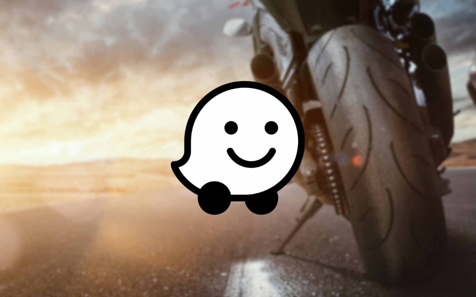 Waze motorcycle header