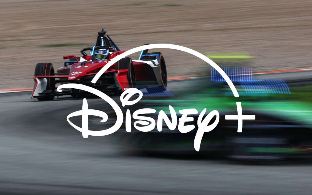 Disney+ Formula E header