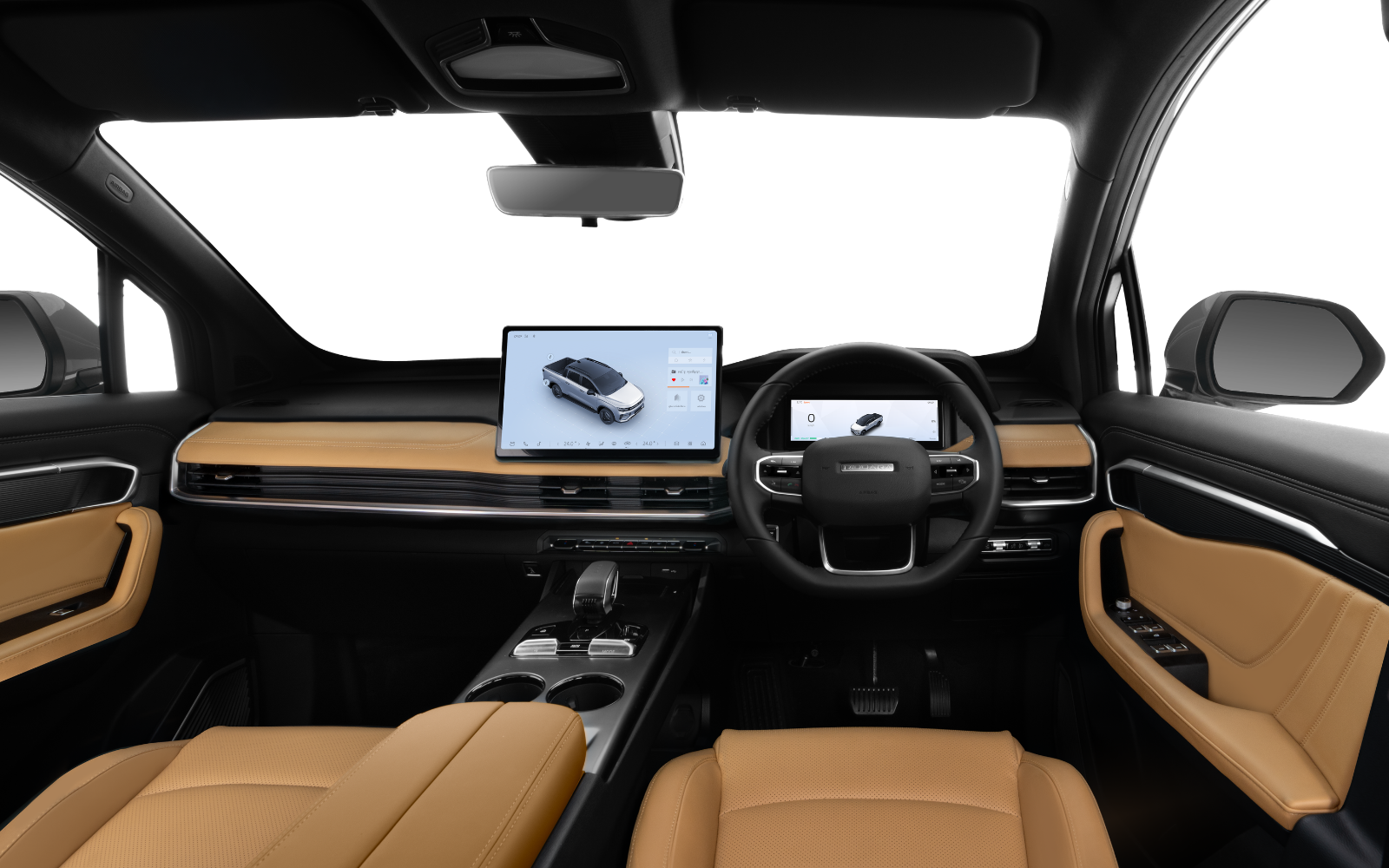Geely Riddara RD6 interior Apex header