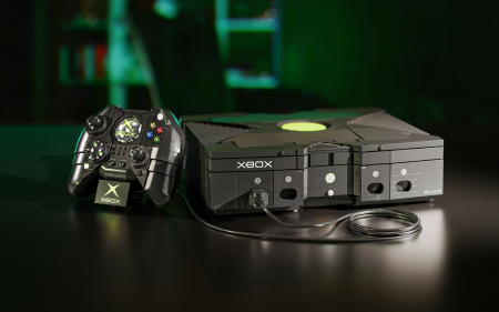 Mattel original Xbox brick set header