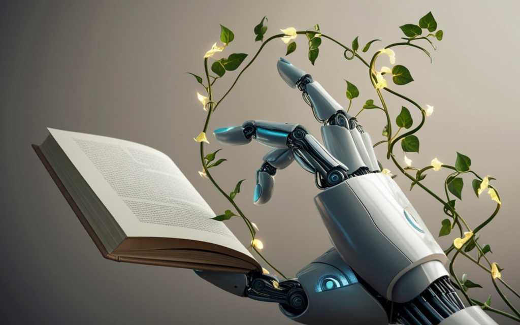AI is flooding the online book market with poor translations – here’s how to spot them Robot AI books header