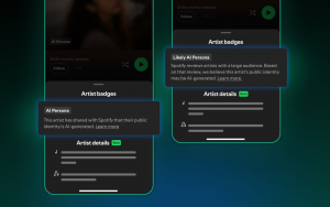 Spotify to do the bare minimum, will soon label AI ‘artists’ as such Spotify AI Persona header