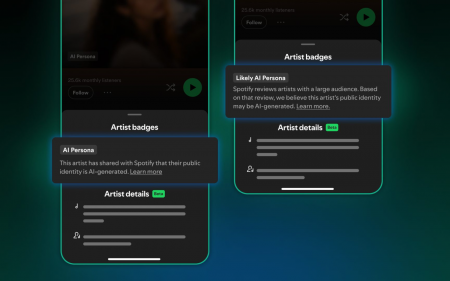 Spotify to do the bare minimum, will soon label AI ‘artists’ as such Spotify AI Persona header
