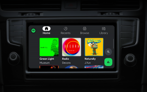 Spotify Android Auto header