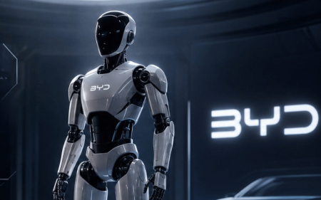 BYD’s Xiao Di humanoid robot arrives this month, according to company teaser Xiao Di image Weibo