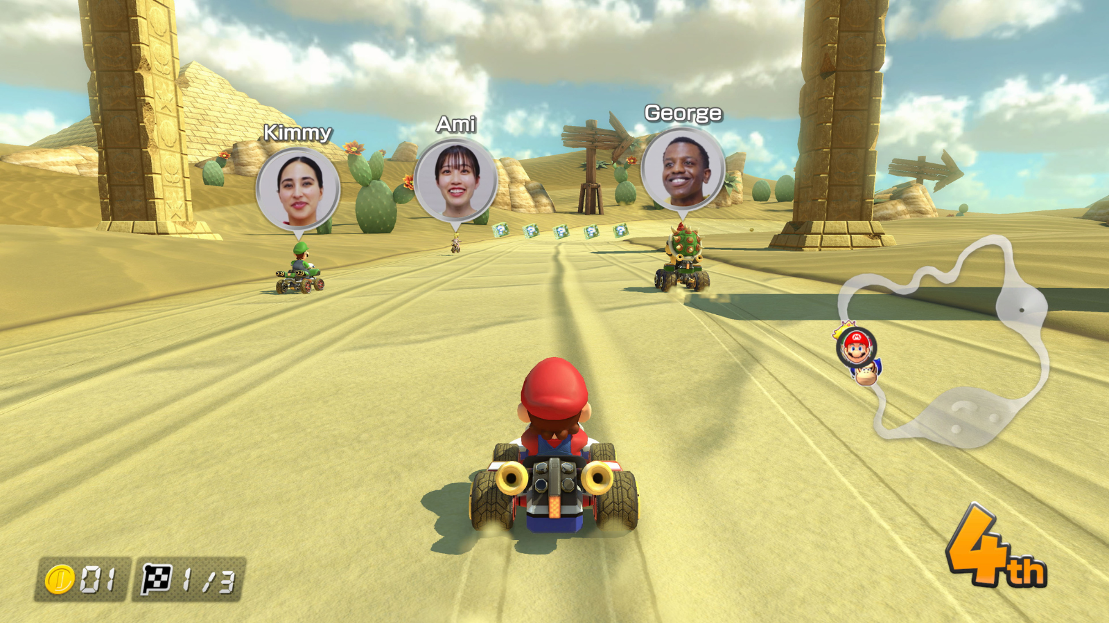 Mario Kart 8 Deluxe Switch 2 update intext