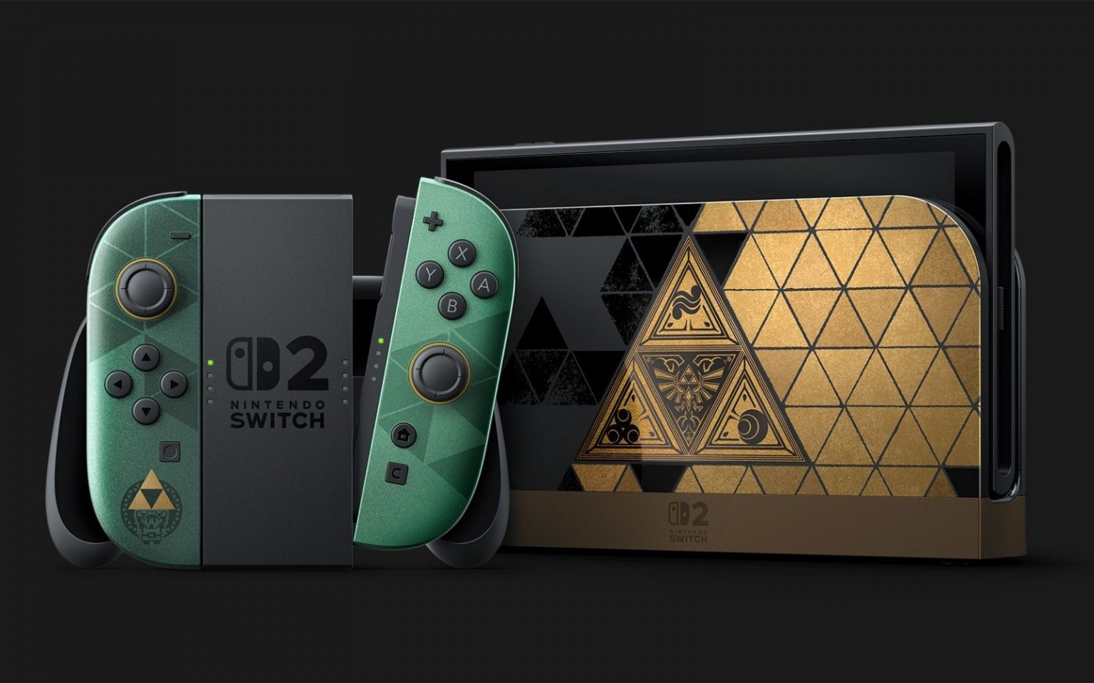 The Zelda-themed Nintendo Switch 2 is up for pre-order, costs R500 more than the original console Nintendo Switch 2 Zelda 40th anniversary edition header