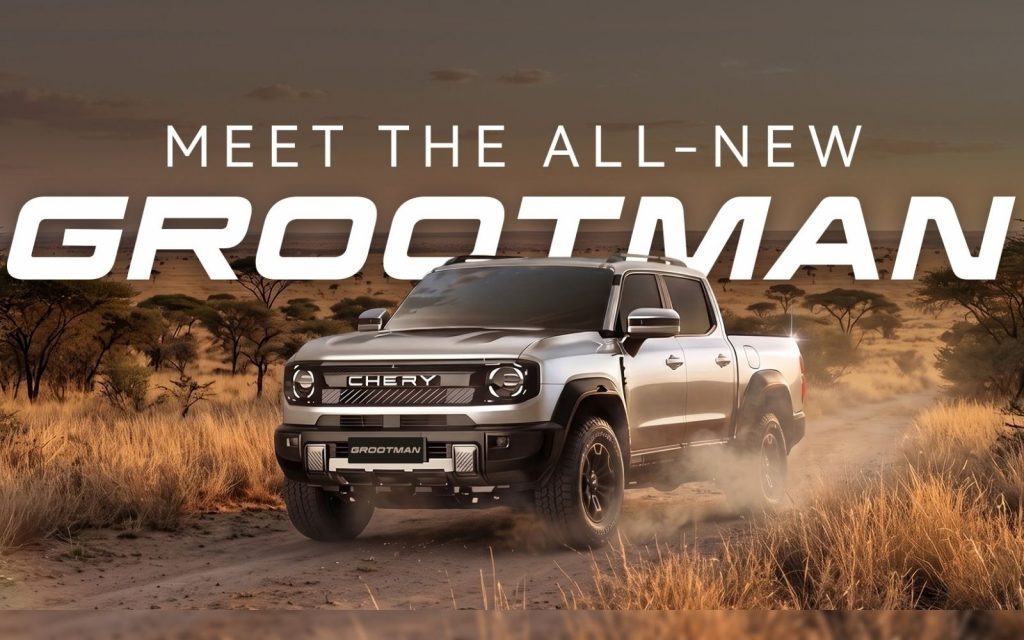 Chery’s Grootman bakkie to bring 350kW of plug-in hybrid power to South Africa in 2027 Chery Grootman header