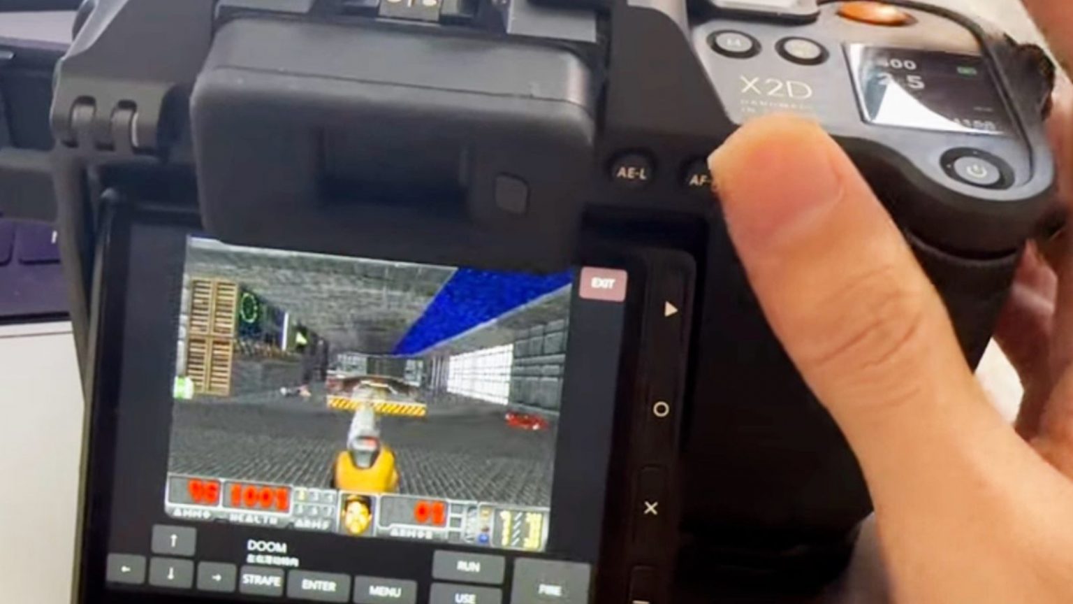 Iconic shooter Doom now runs on a Hasselblad X2D medium-format camera Doom Radium Wang
