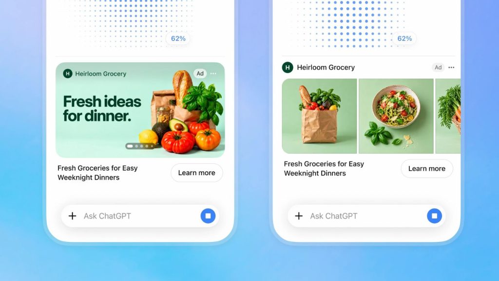 OpenAI starts adding “visual” ads to ChatGPT image generation OpenAI visual ads