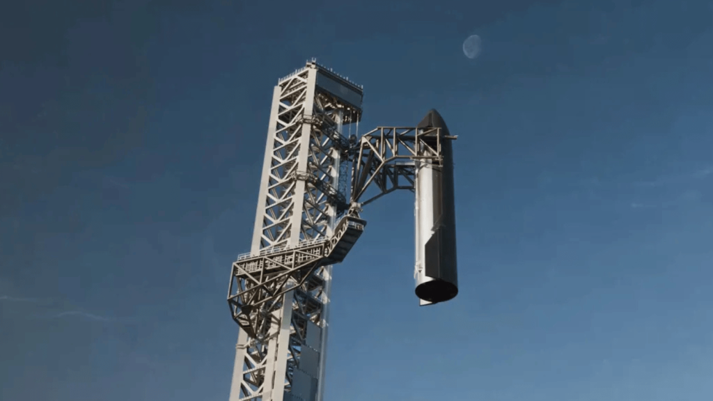 SpaceX explains when it will catch the Starship upper stage for the first time SpaceX Starship Catch