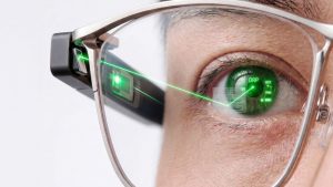 TDK demos smart glasses that project images directly onto the wearer’s retina TDK meta-optic mirror