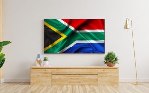 SABC launches a free pop-up channel dedicated to election coverage TV with South African flag header